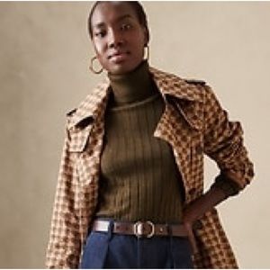 NWOT 100% Merino Wool Banana Republic Nezha Turtleneck Sweater Sz XSP